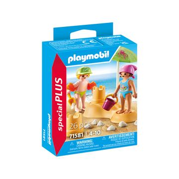 71581 Enfants jouets de plage