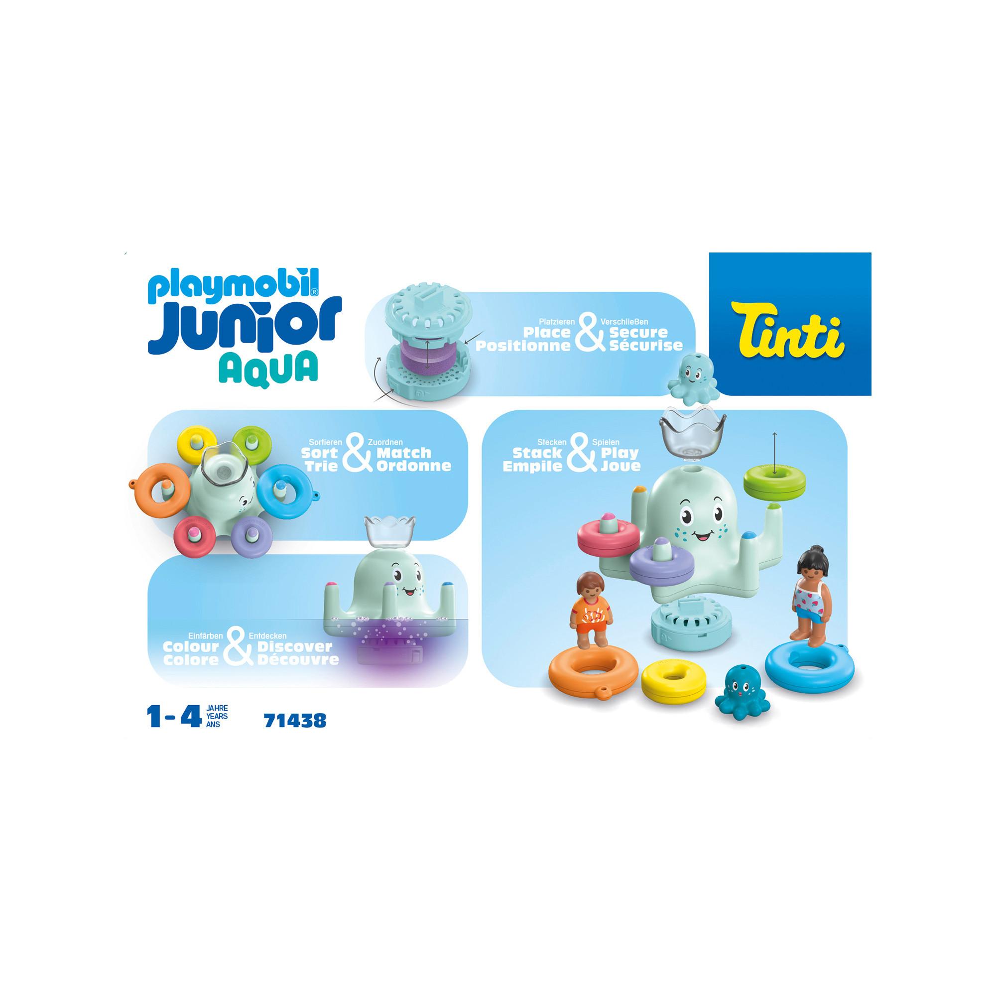 Playmobil  71438 Junior & Tinti: Bunter Tintenfisch 