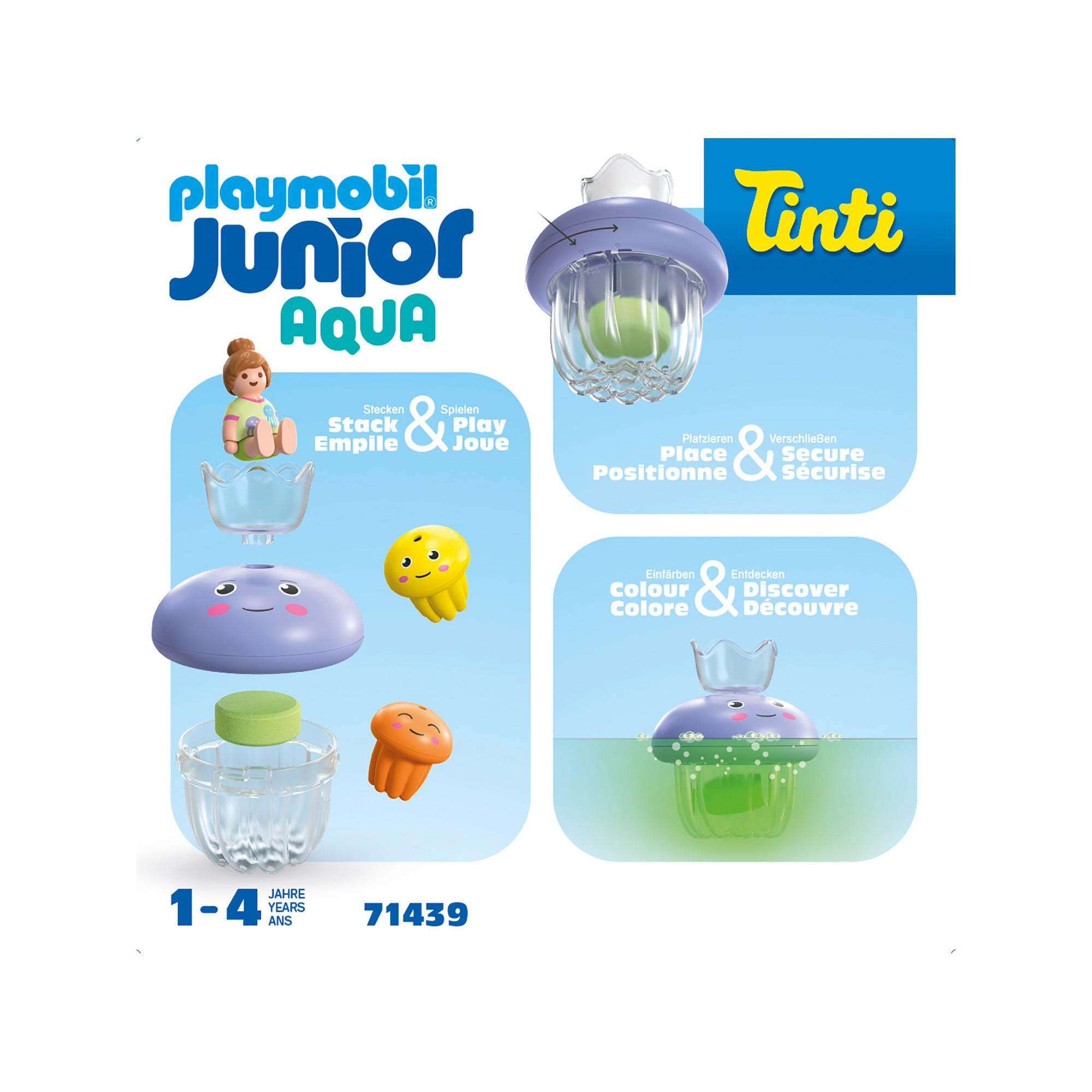 Playmobil  71439 Junior & Tinti: Bunte Quallenfamilie 