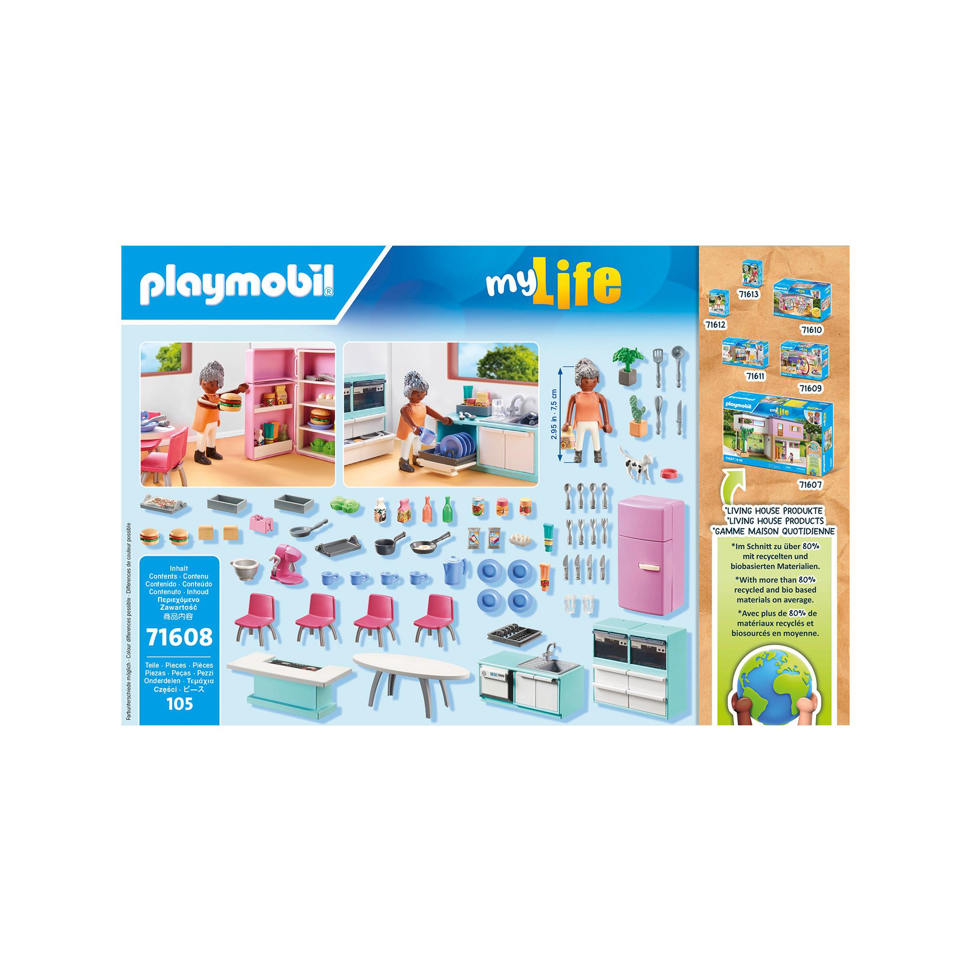 Playmobil  71608 Cucina con isola 