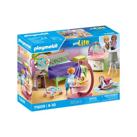 Playmobil  71609 Chambre de parents avec berceau suspendu 