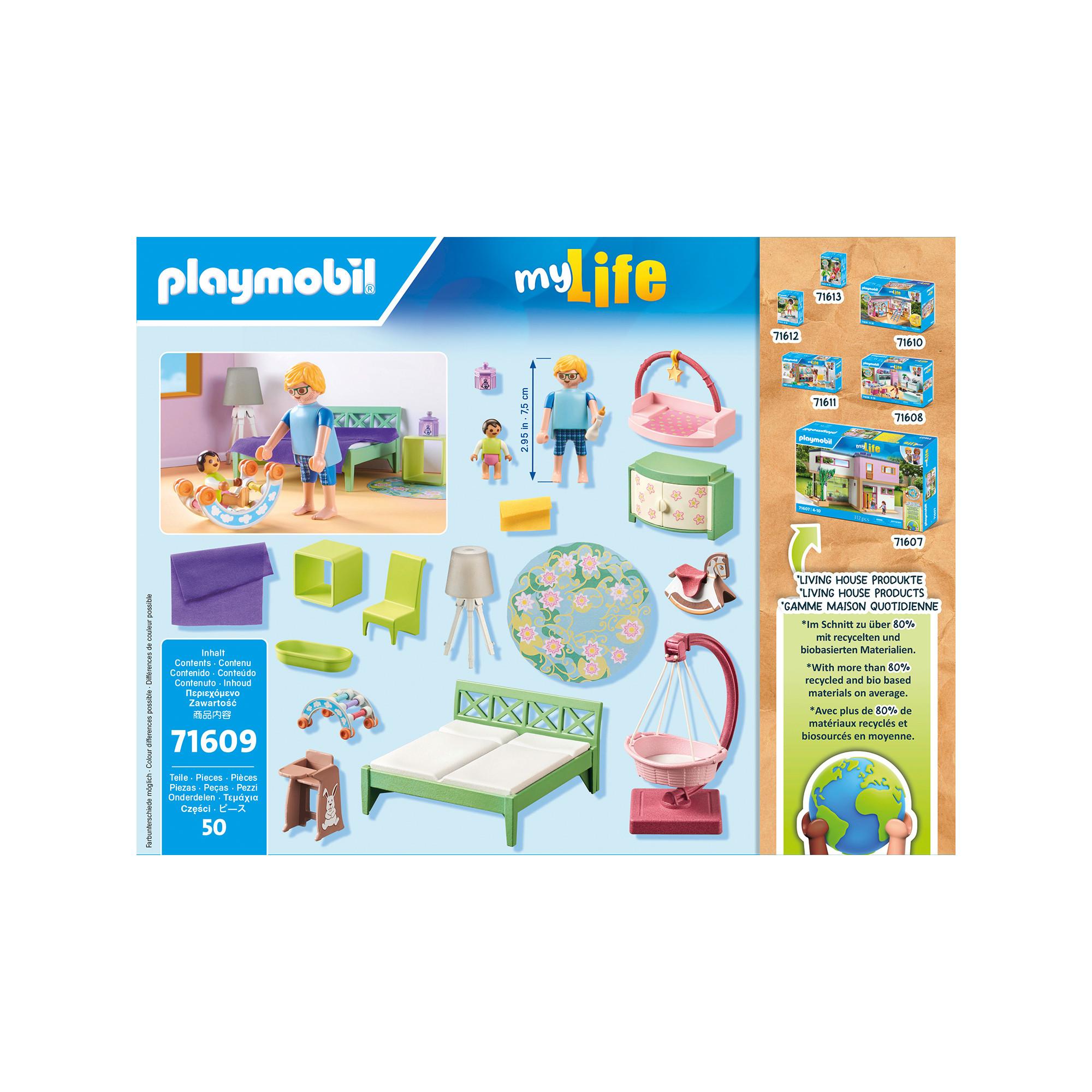 Playmobil  71609 Schlafzimmer mit Babyspielecke 