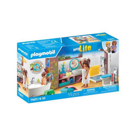 Playmobil  71611 Salle de bains avec douche et baignoire  