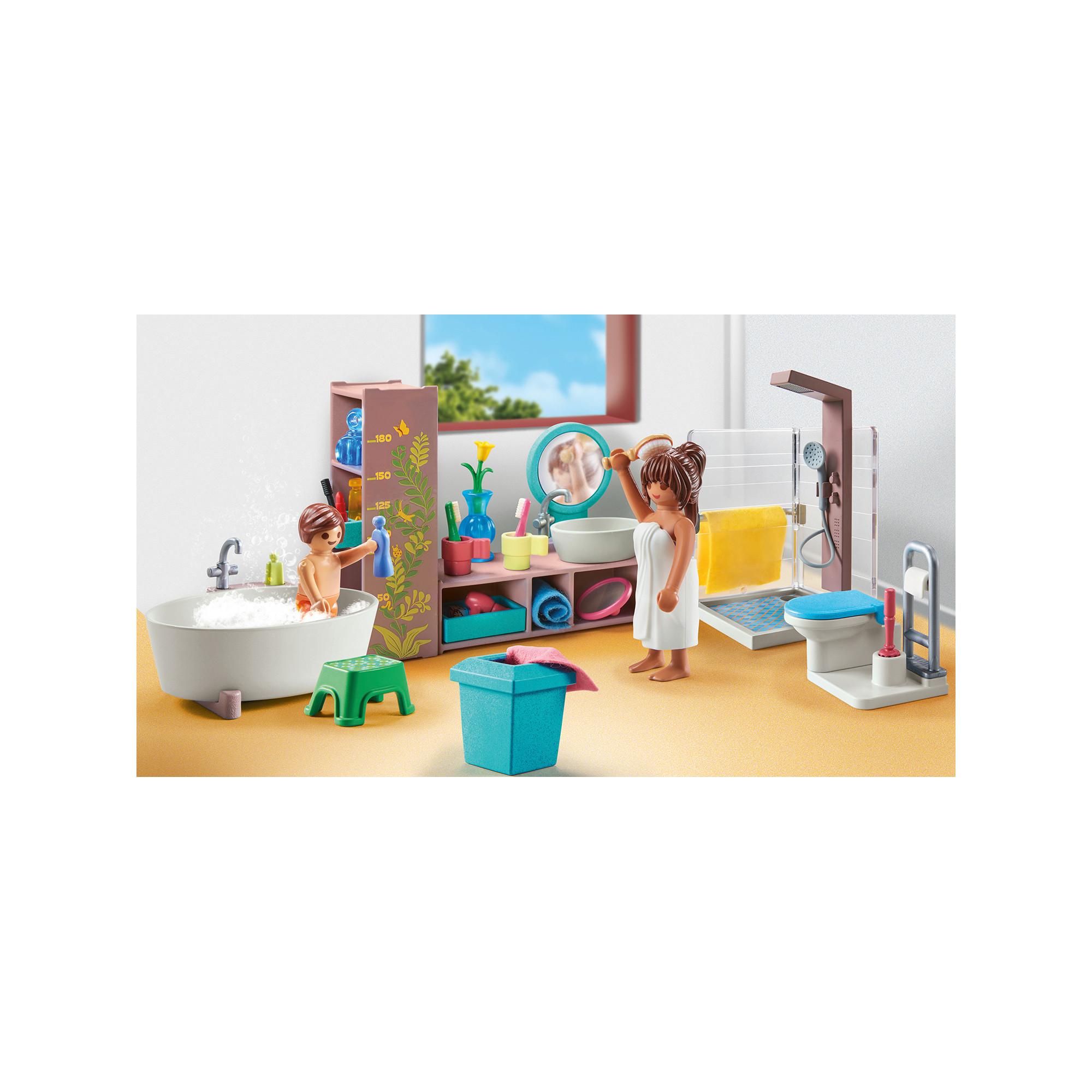 Playmobil  71611 Salle de bains avec douche et baignoire  