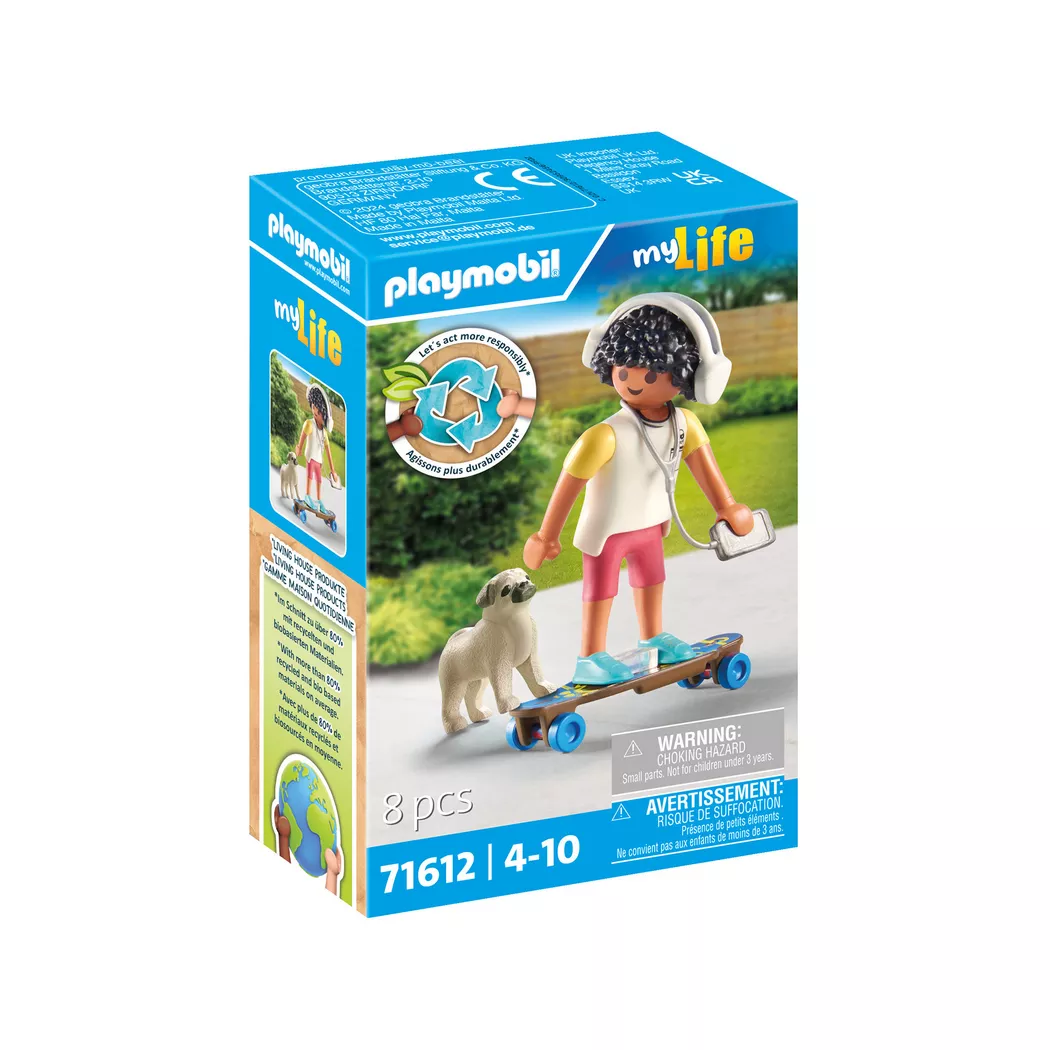 Playmobil - 71612 Junge mit Hund, Multicolor