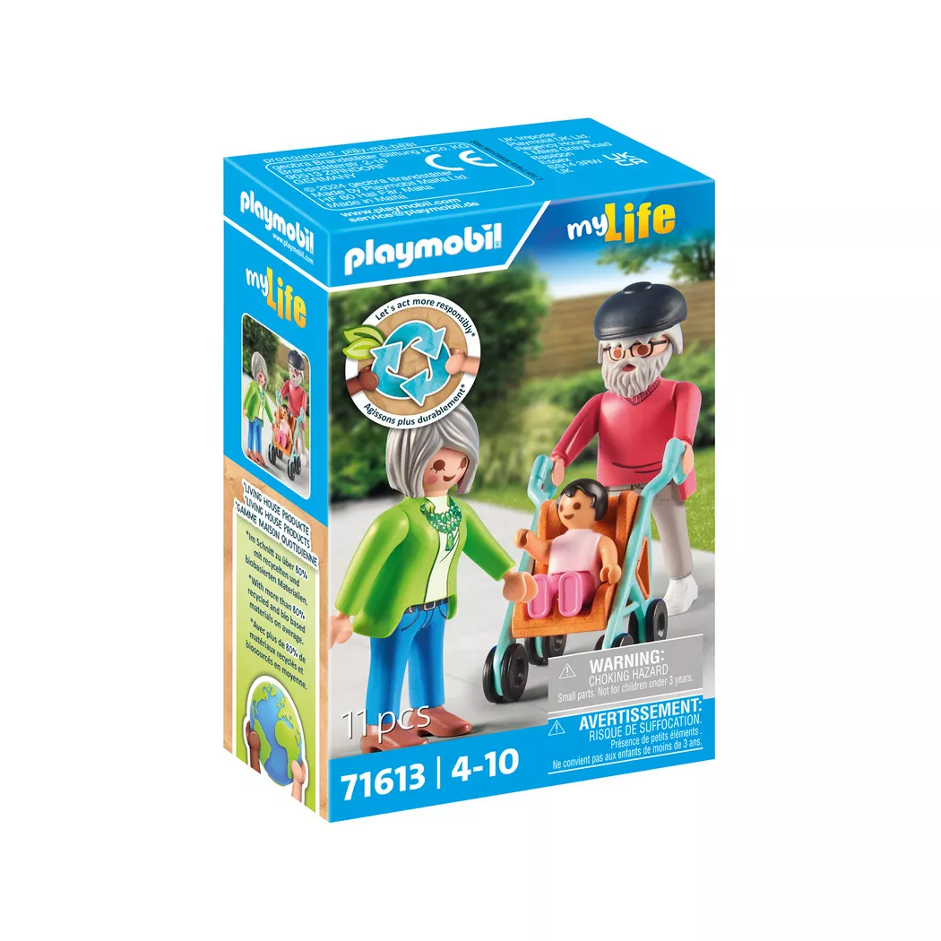 Playmobil - 71613 Oma mit Baby, Multicolor