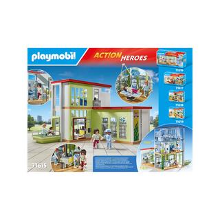 Playmobil  71615 Hôpital aménagé avec toit végétal 