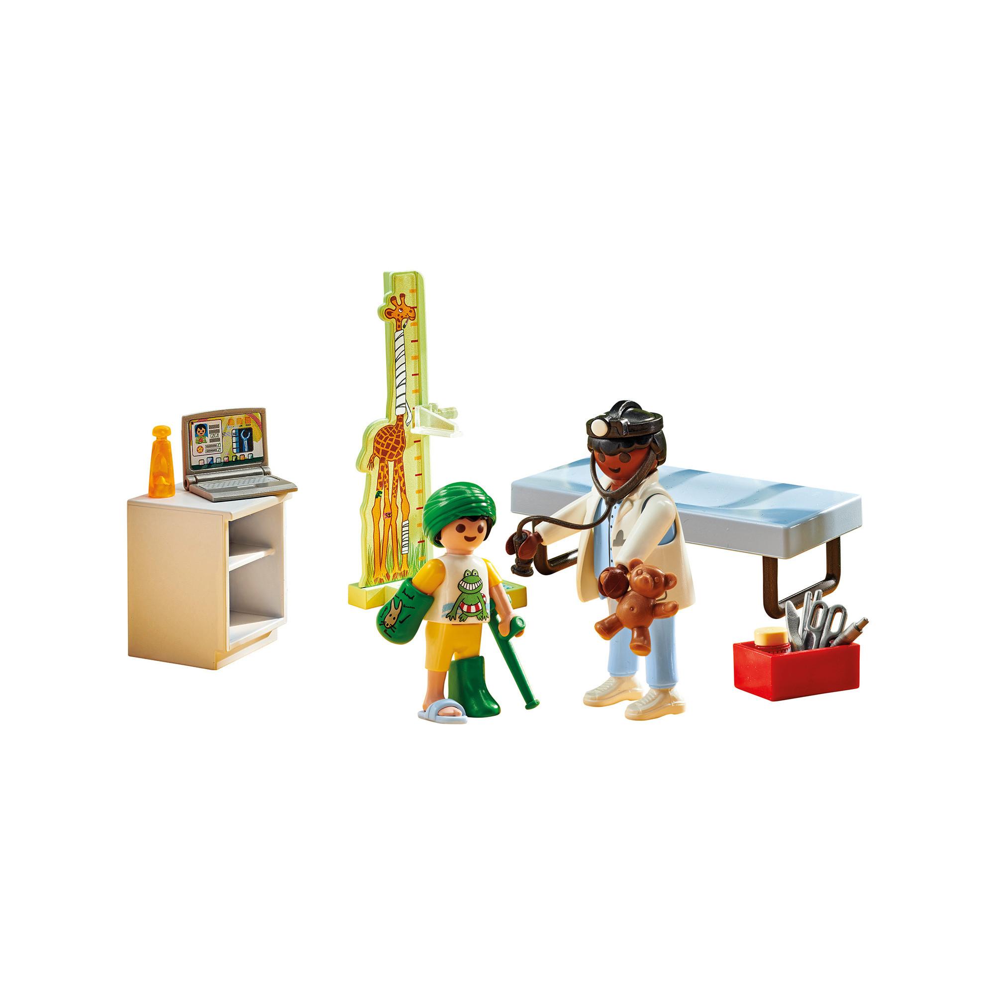 Playmobil  71619 Kinderarzt mit Teddybär 