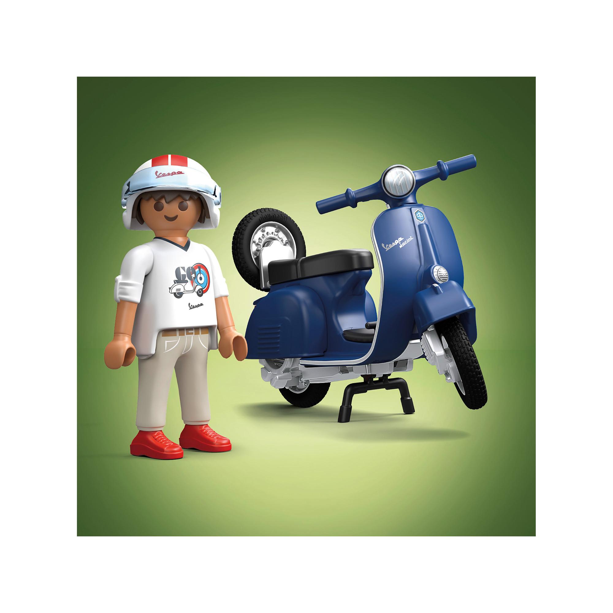 Playmobil  71622 1969 Vespa 150 Sprint Veloce, bleu 