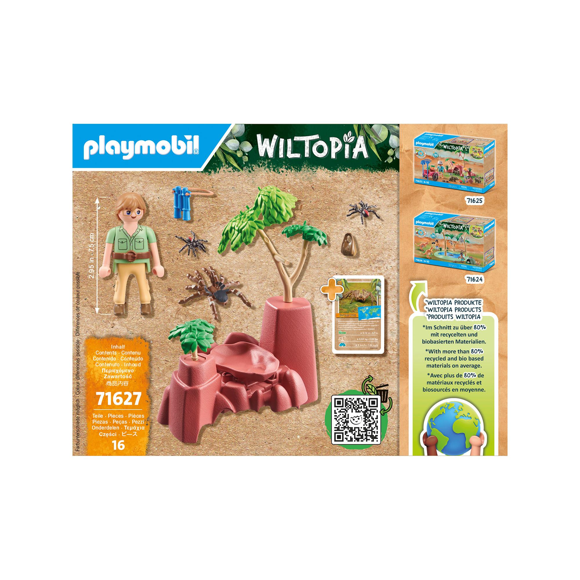 Playmobil  71627 Rocher avec araignée géante 