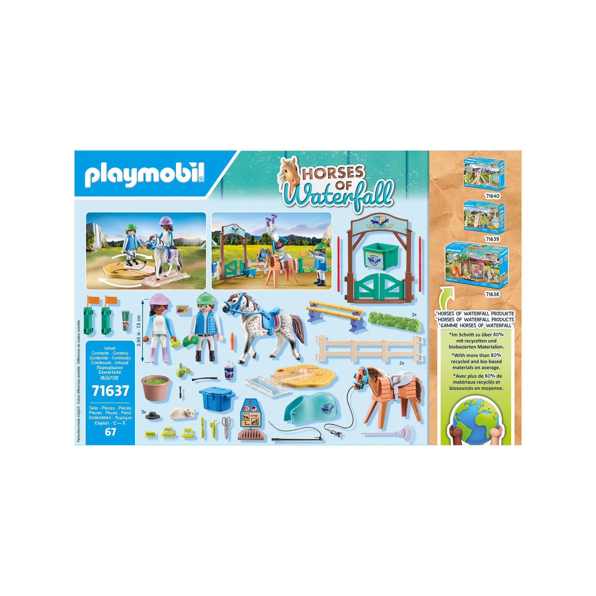 Playmobil  71637 Scuola di equitazione 