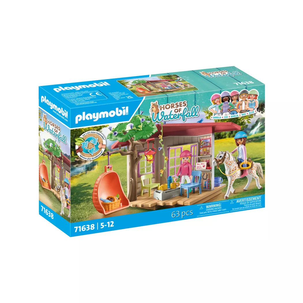 Playmobil - 71638 Geheimes Clubhaus für Pferdefans, Multicolor