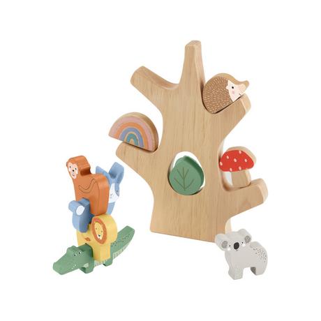 Fisher Price  Alberello Amici Animali in Legno 