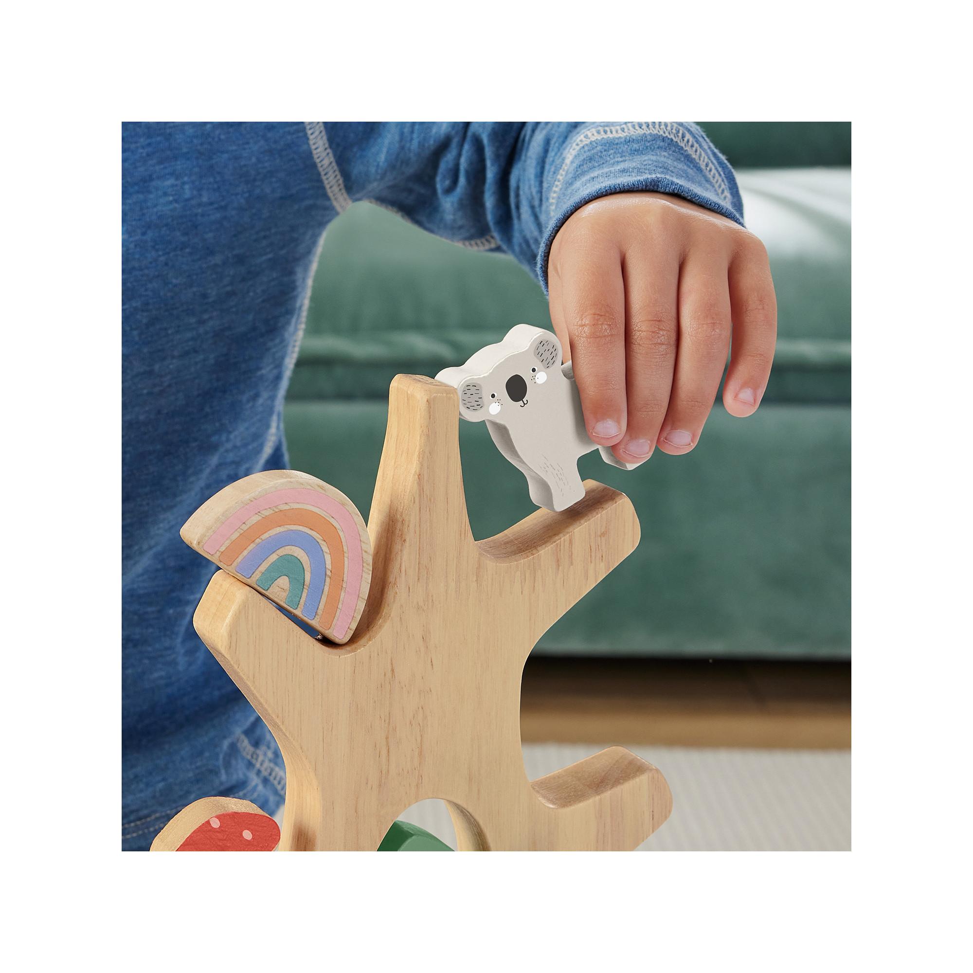 Fisher Price  Alberello Amici Animali in Legno 