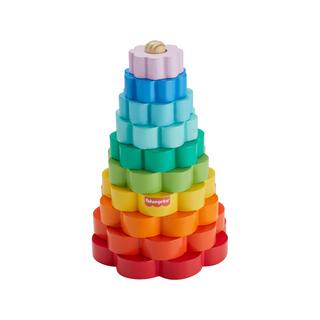 Fisher Price  Buntes Holz-Ringstapelset 