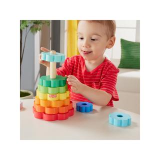 Fisher Price  Buntes Holz-Ringstapelset 