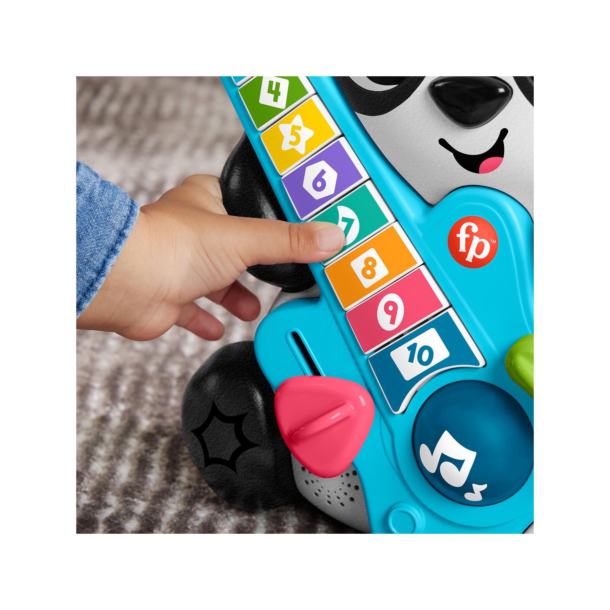 Fisher Price  Link Squad Panda Chiffres – Jouet d’éveil musical, français 