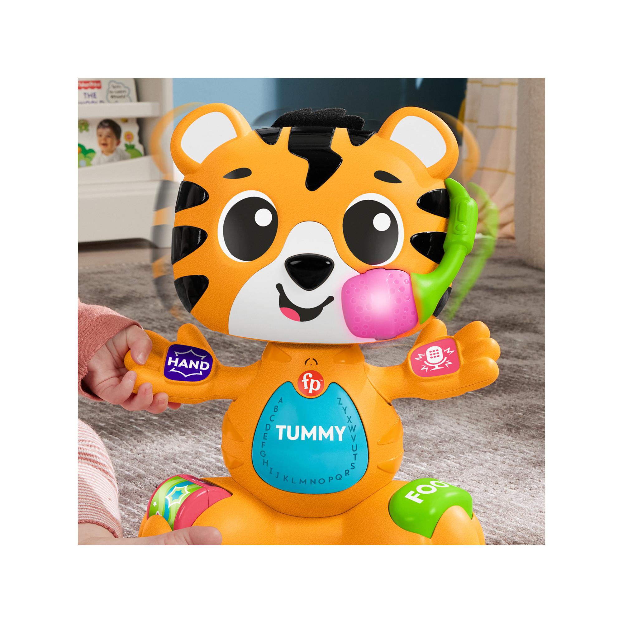 Fisher Price  Animal Band Carlotta la Tigrotta Prime Scoperte, italienisch 