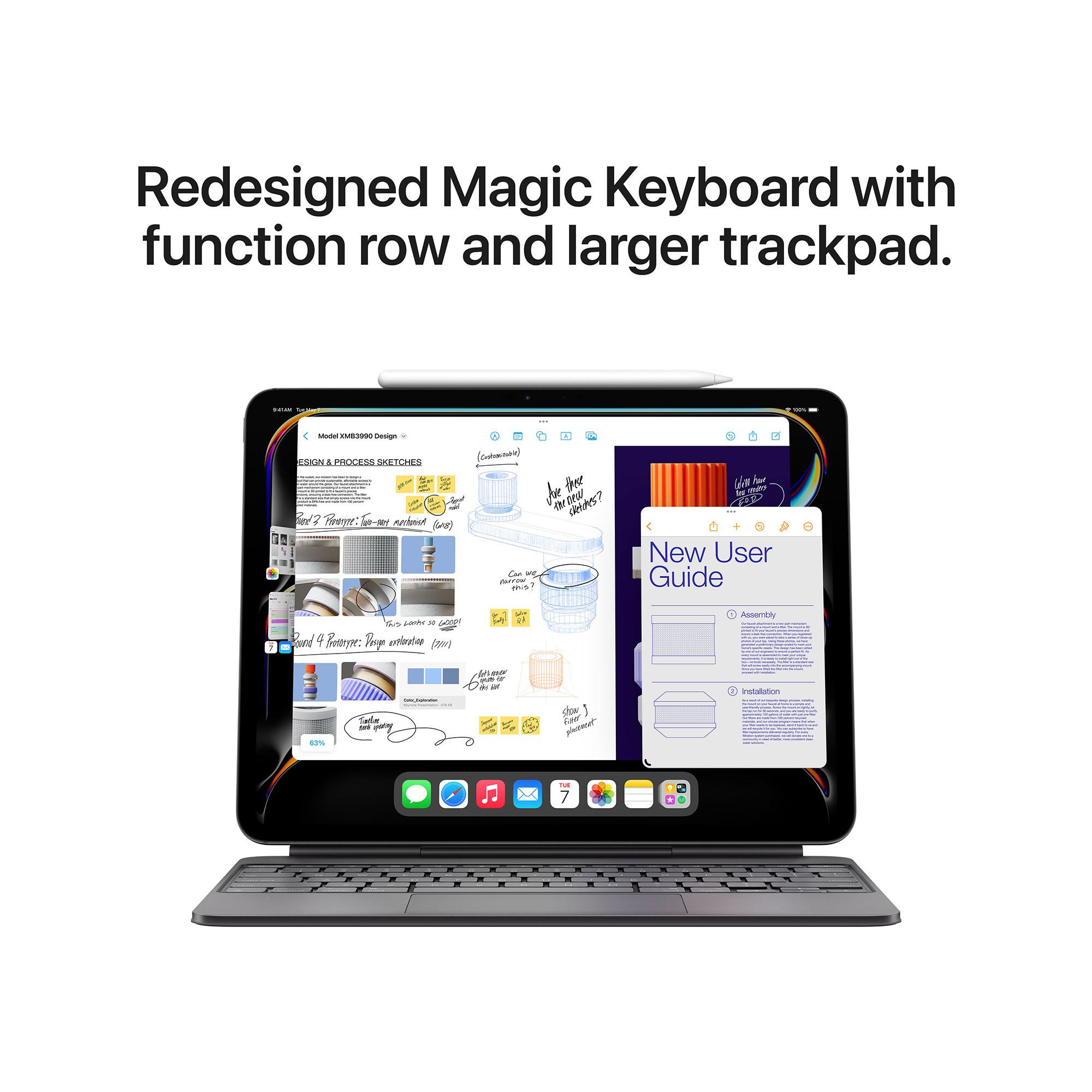 Apple 11 " iPad Pro WiFi 512GB with Standard glass   Space Black Tablette 