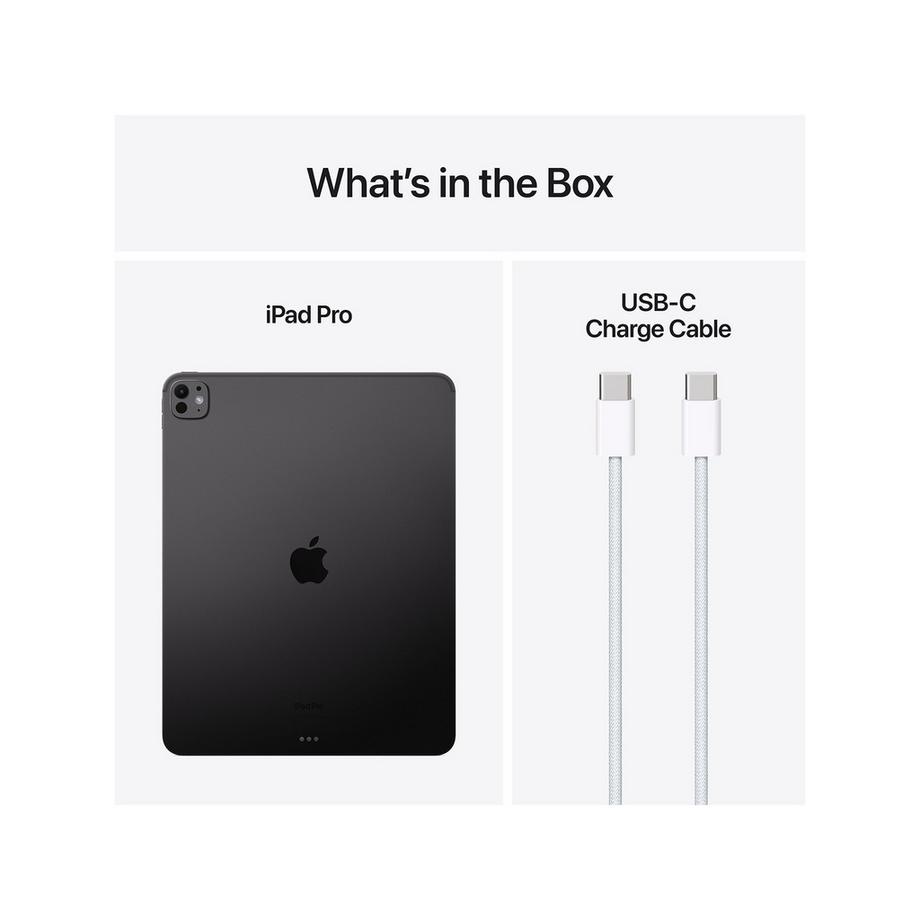 Apple 13 " iPad Pro WiFi 2TB with Standard glass   Space Black Tablet 