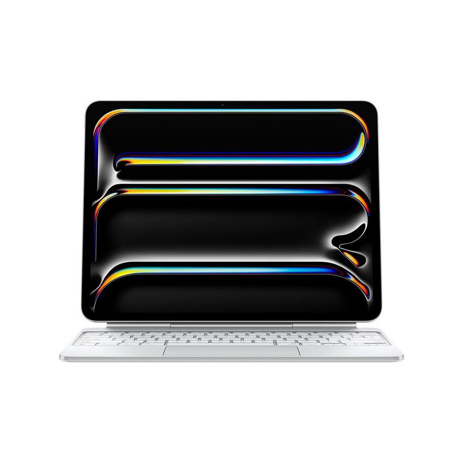 Apple Magic Keyboard for iPad Pro 13‑inch (M4) - Swiss - White Kabellose Tastatur 