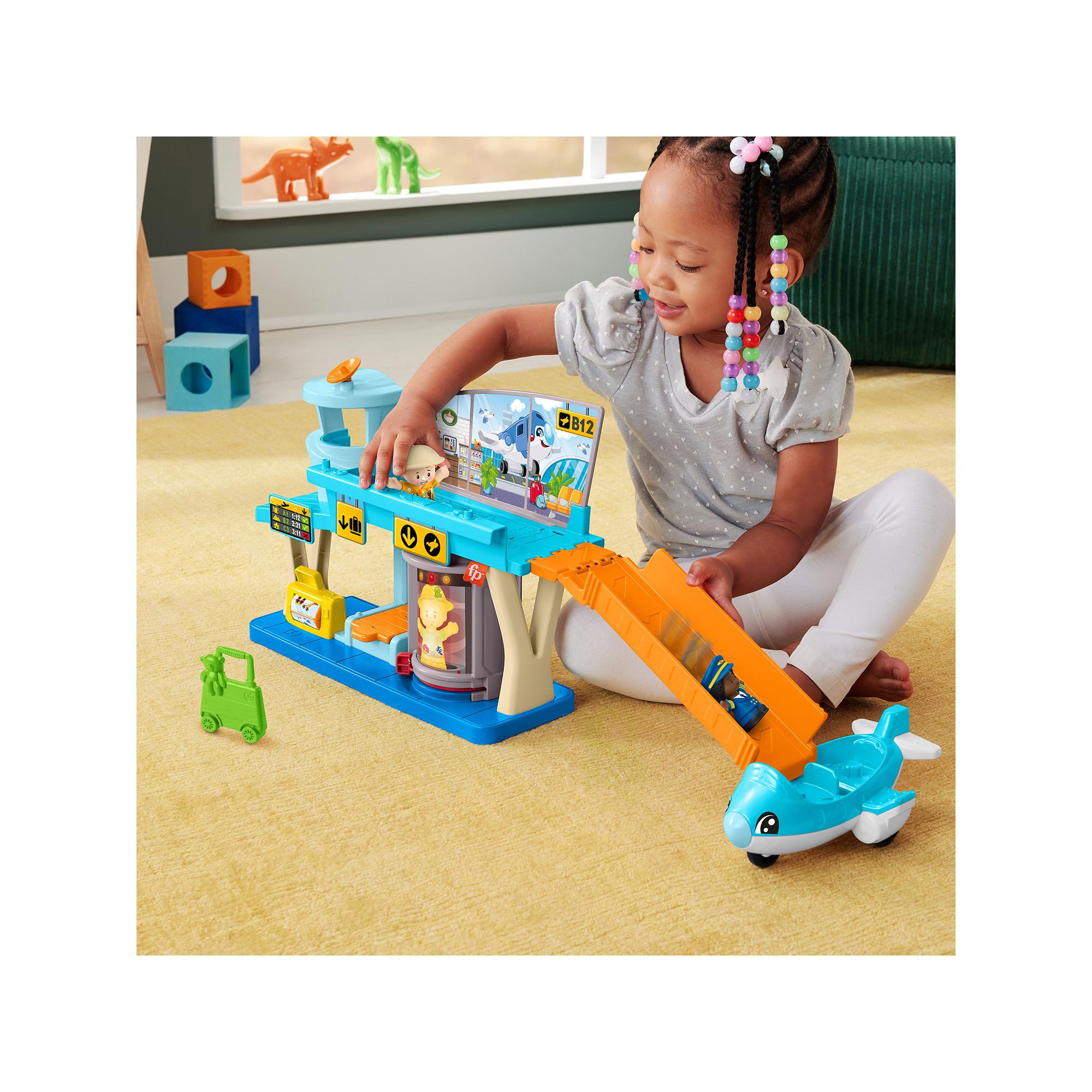 Fisher-Price  Little People – Aventures à l’Aéroport-Coffret 