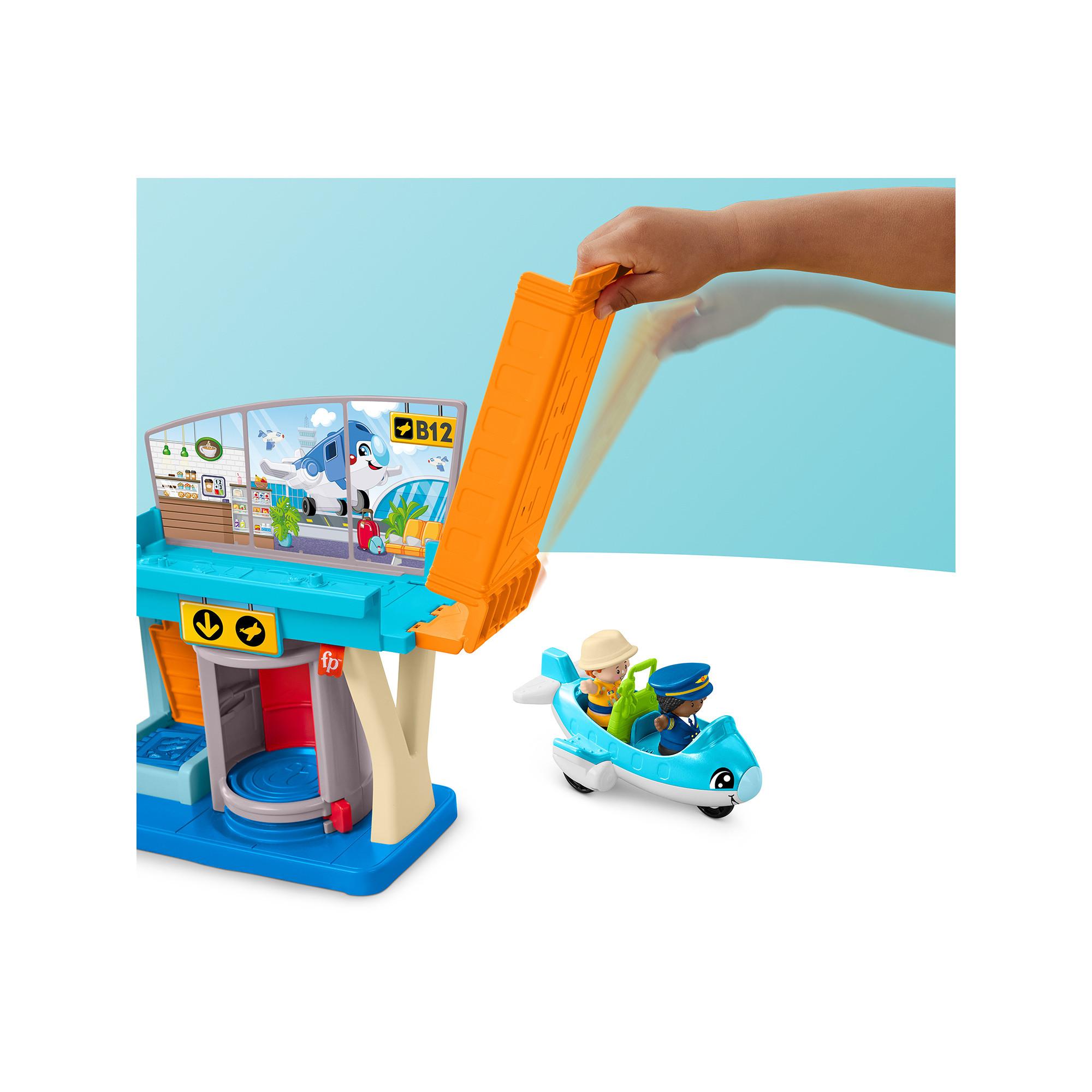 Fisher Price  Little People – Aventures à l’Aéroport-Coffret 