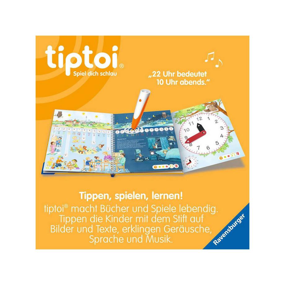 tiptoi  Buch Uhr und Zeit, Deutsch 