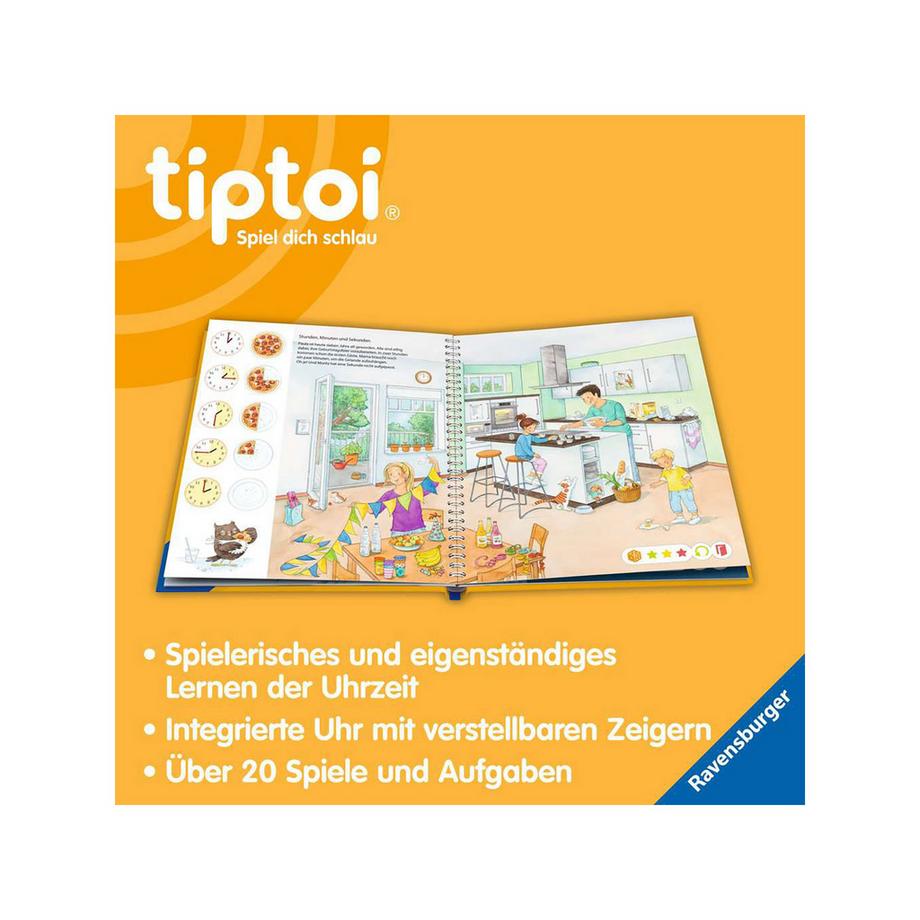 tiptoi  Buch Uhr und Zeit, Deutsch 