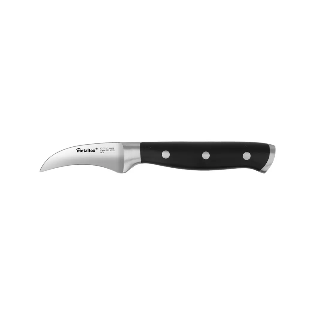 Metaltex - Schälmesser, 16.5CM, Black