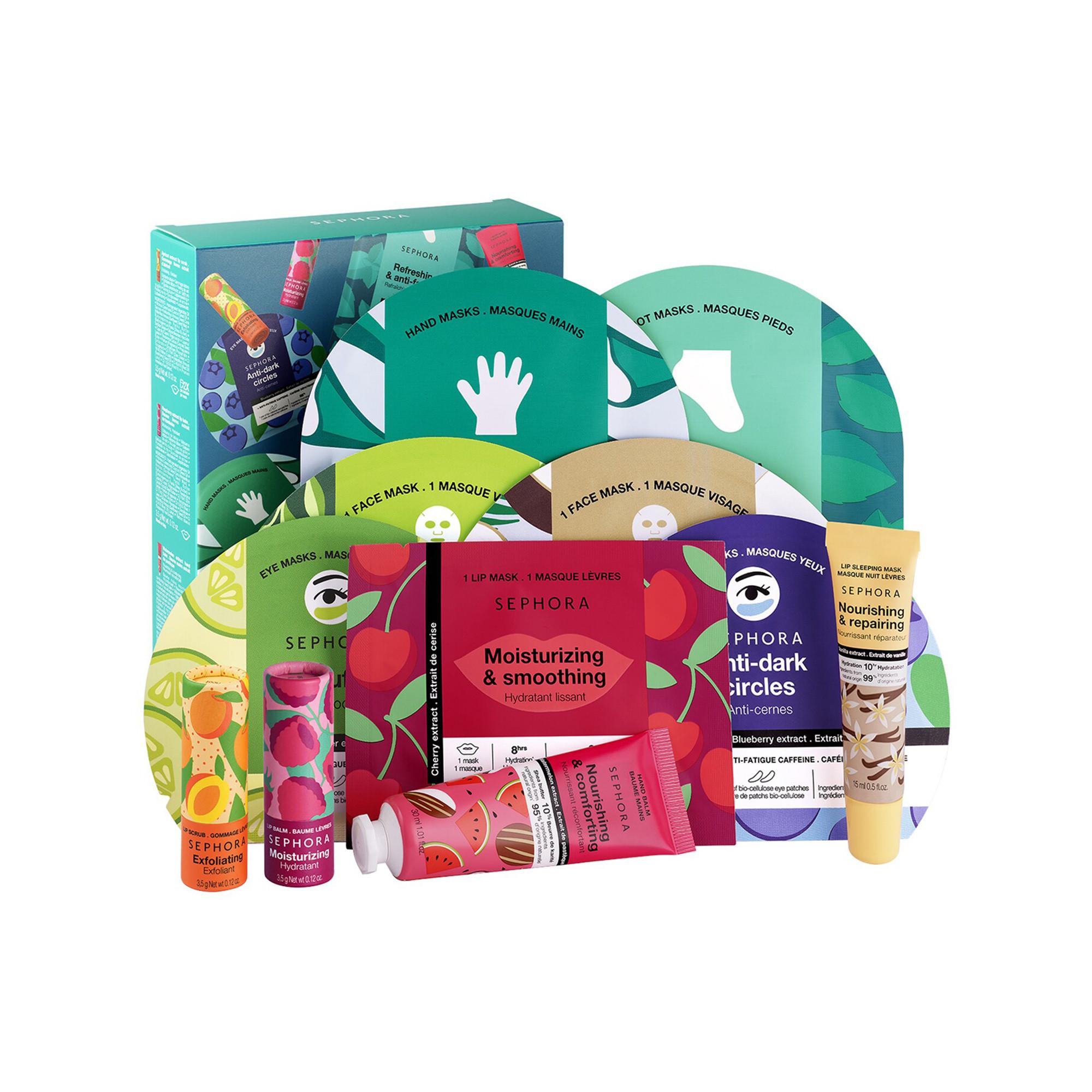 Image of Entdeckungsset Colorful Skincare - 11 Pflegeprodukte Unisex Set