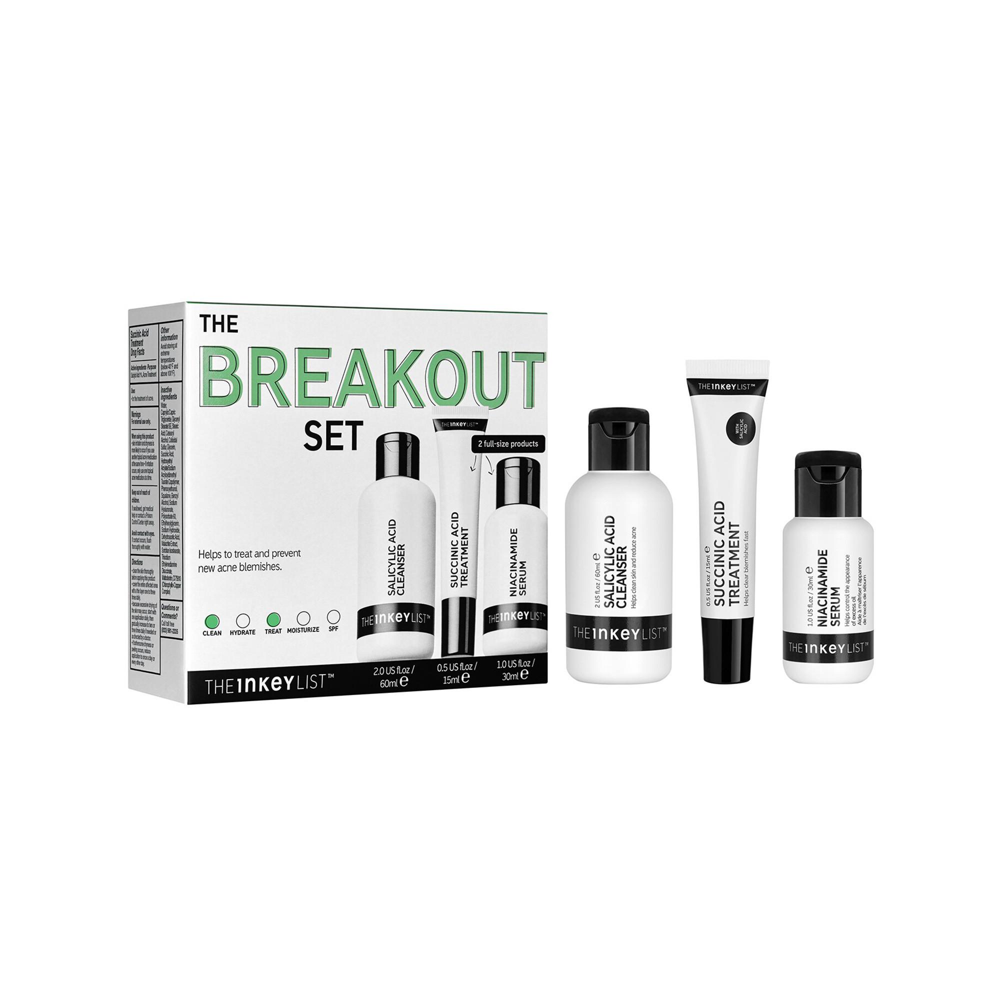 Image of THE INKEY LIST The Breakout Set - Gesichtspflegeset Unisex Set