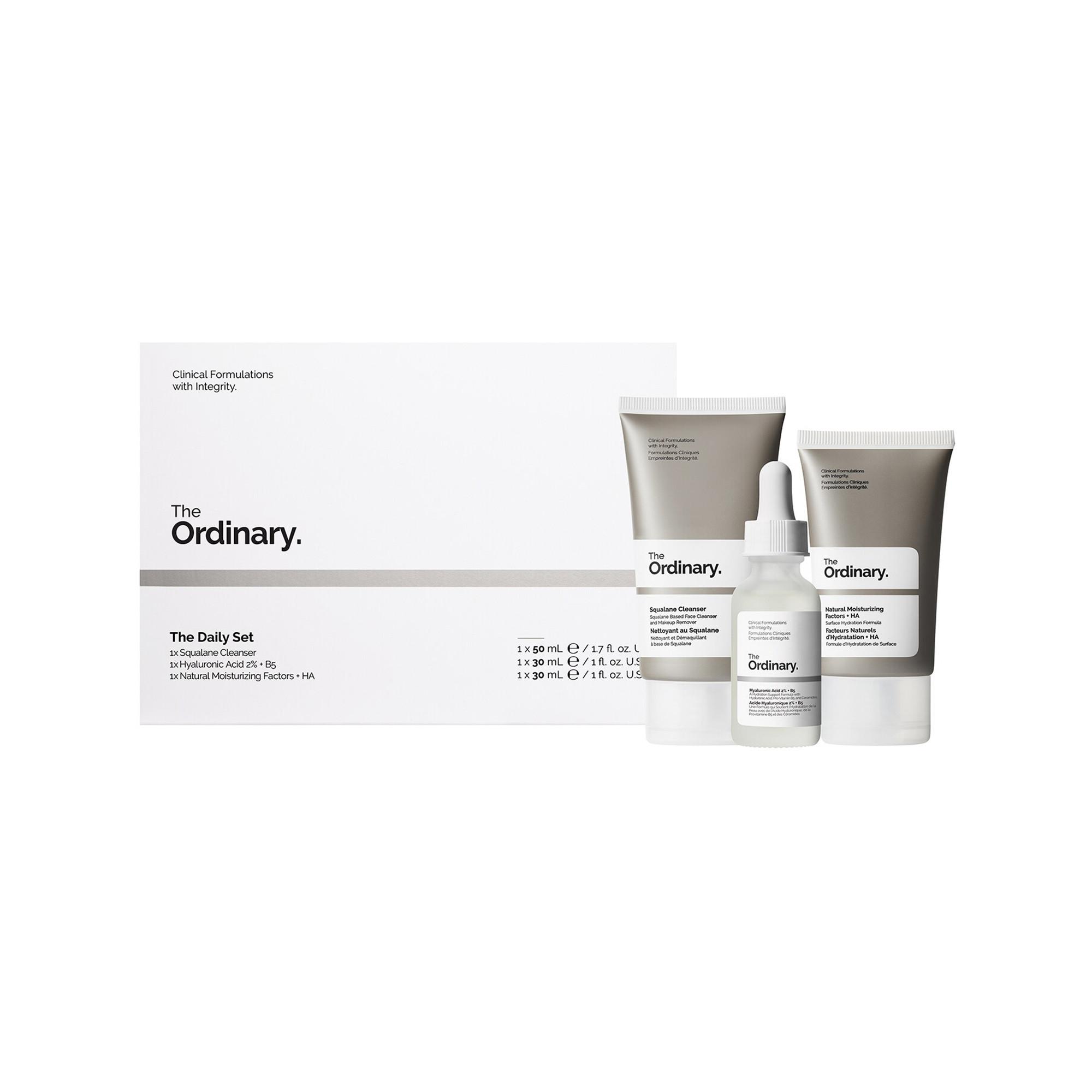 THE ORDINARY  Le Set Quotidien - Routine de soins 