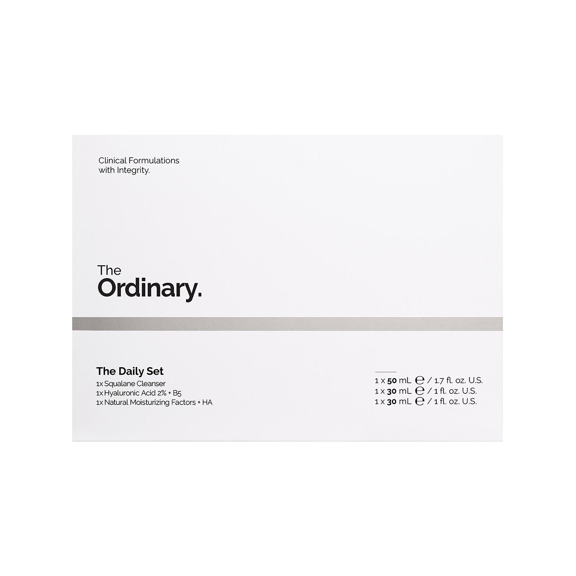 THE ORDINARY  Il set quotidiano - Routine di trattamenti 