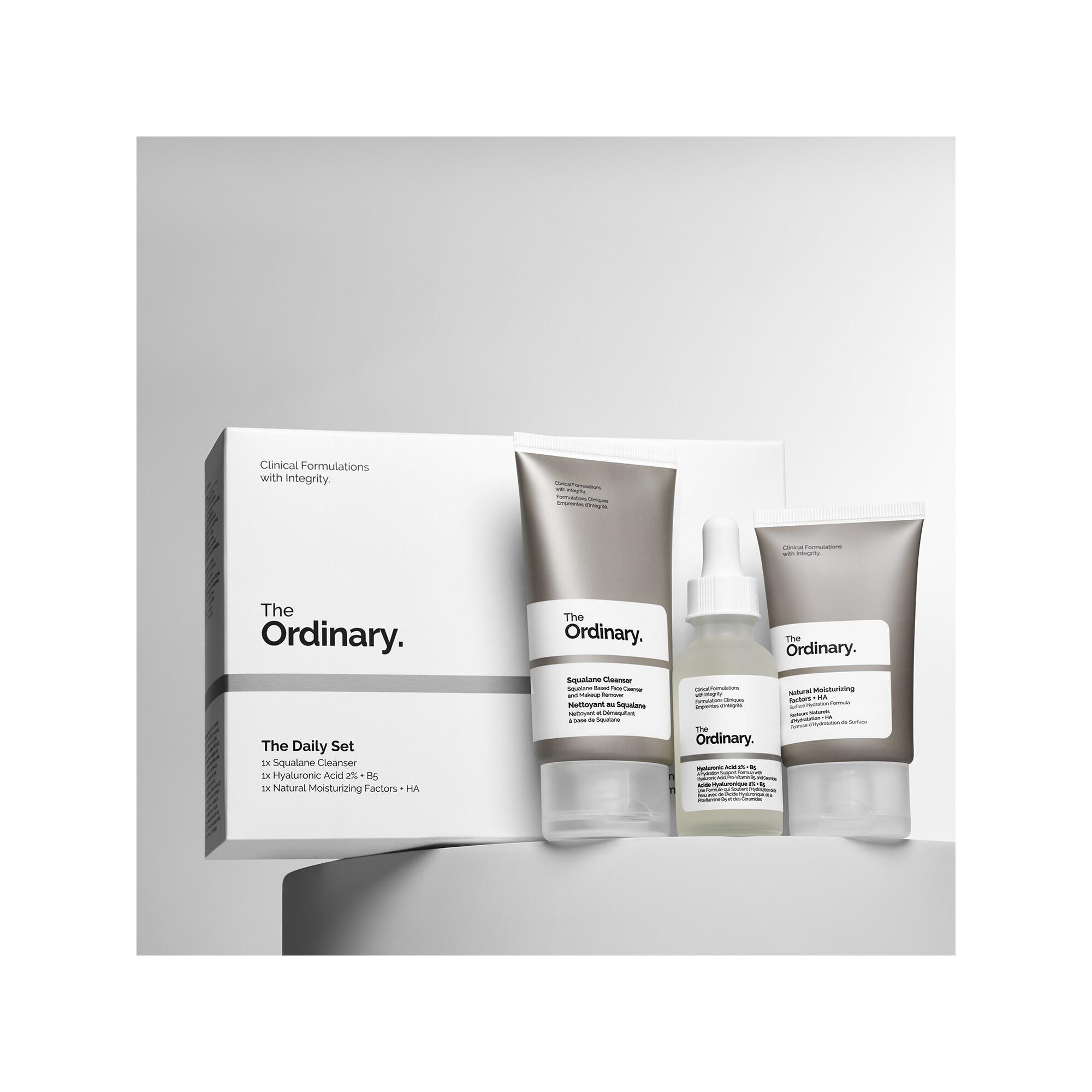 THE ORDINARY  Le Set Quotidien - Routine de soins 