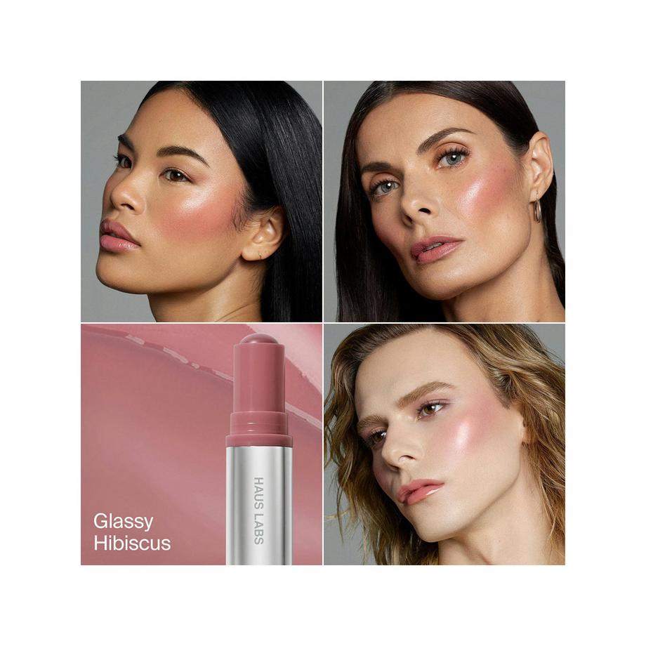 Haus Labs  Color Fuse Longwear Glassy Lip + Cheek Balm Blush Stick - Blush crème 