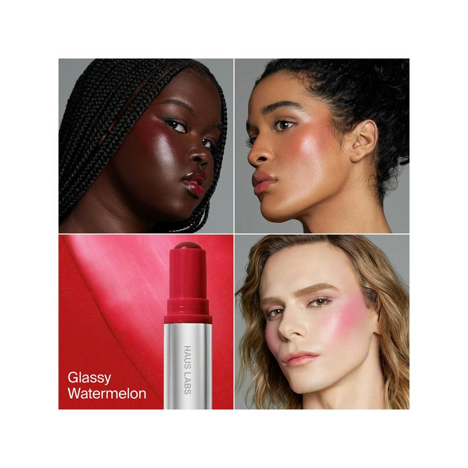 Haus Labs  Color Fuse Longwear Glassy Lip + Cheek Balm Blush Stick - Blush crème 