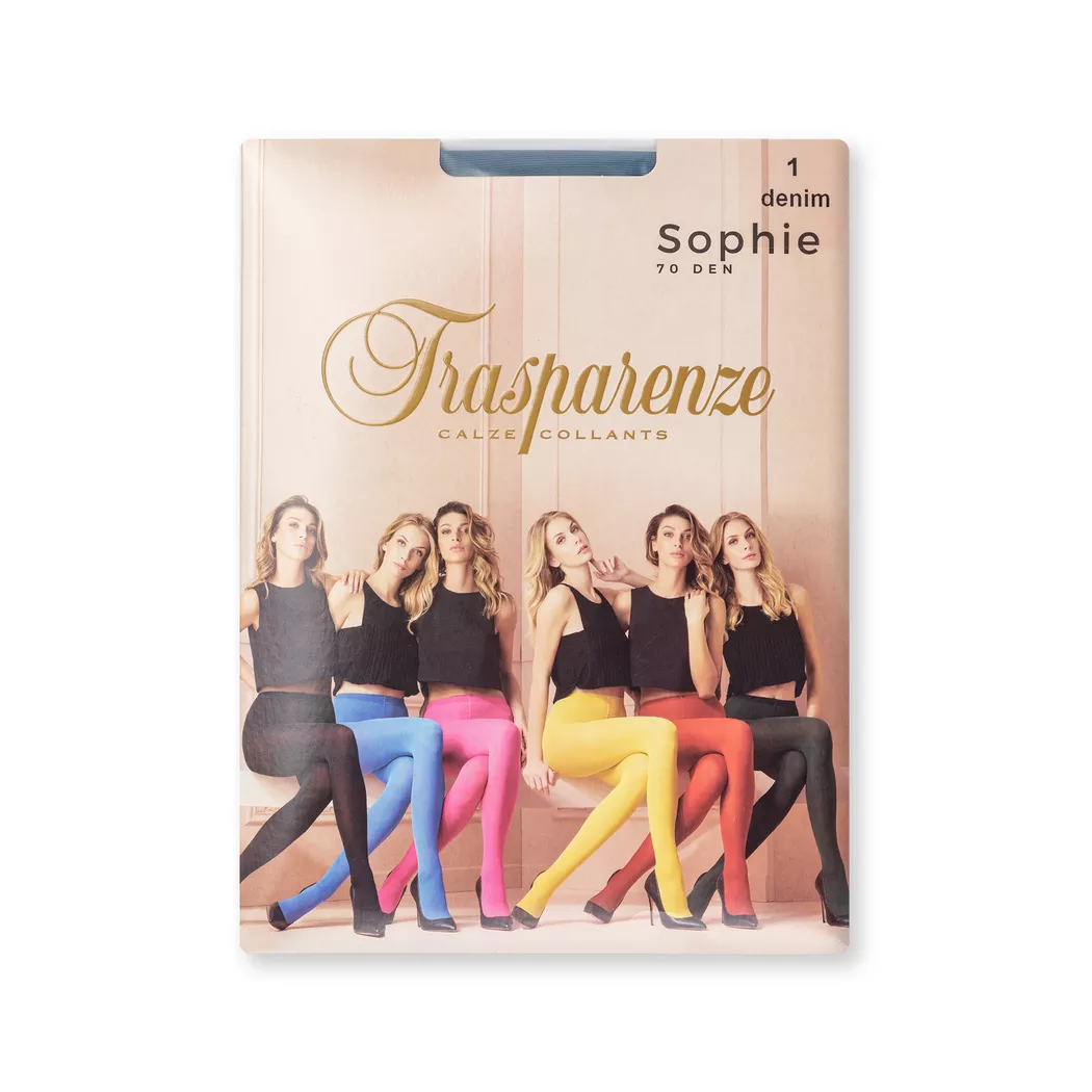 Trasparenze - Strumpfhose, 70 Den, für Damen, Taubenblau, Größe III