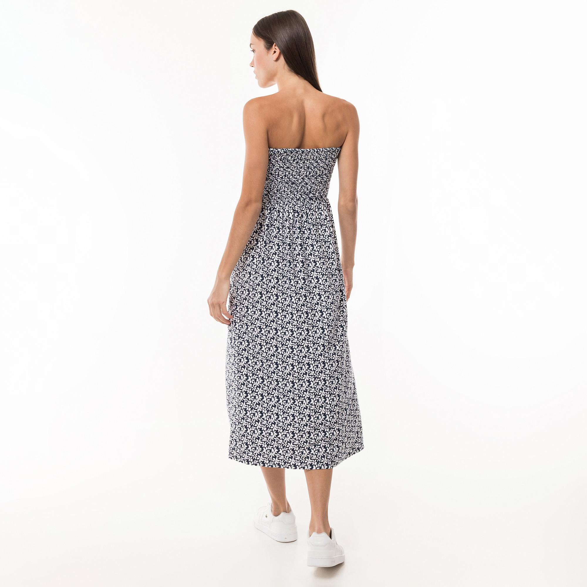 ESPRIT VARUNA BEACH Abito midi floreale senza maniche  