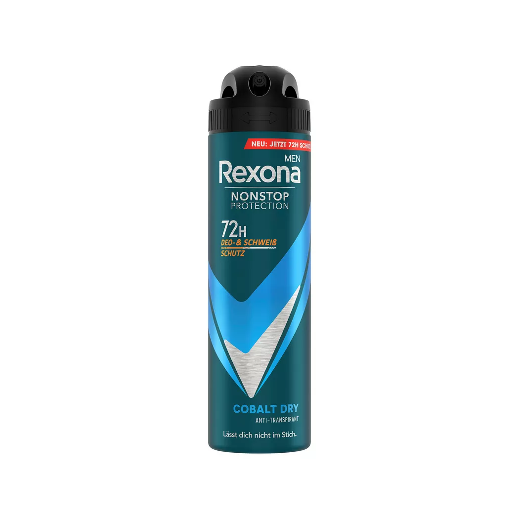 Rexona - Deospray, Men Nonstop Protection Anti-Transpirant Cobalt Dry, 150  ml