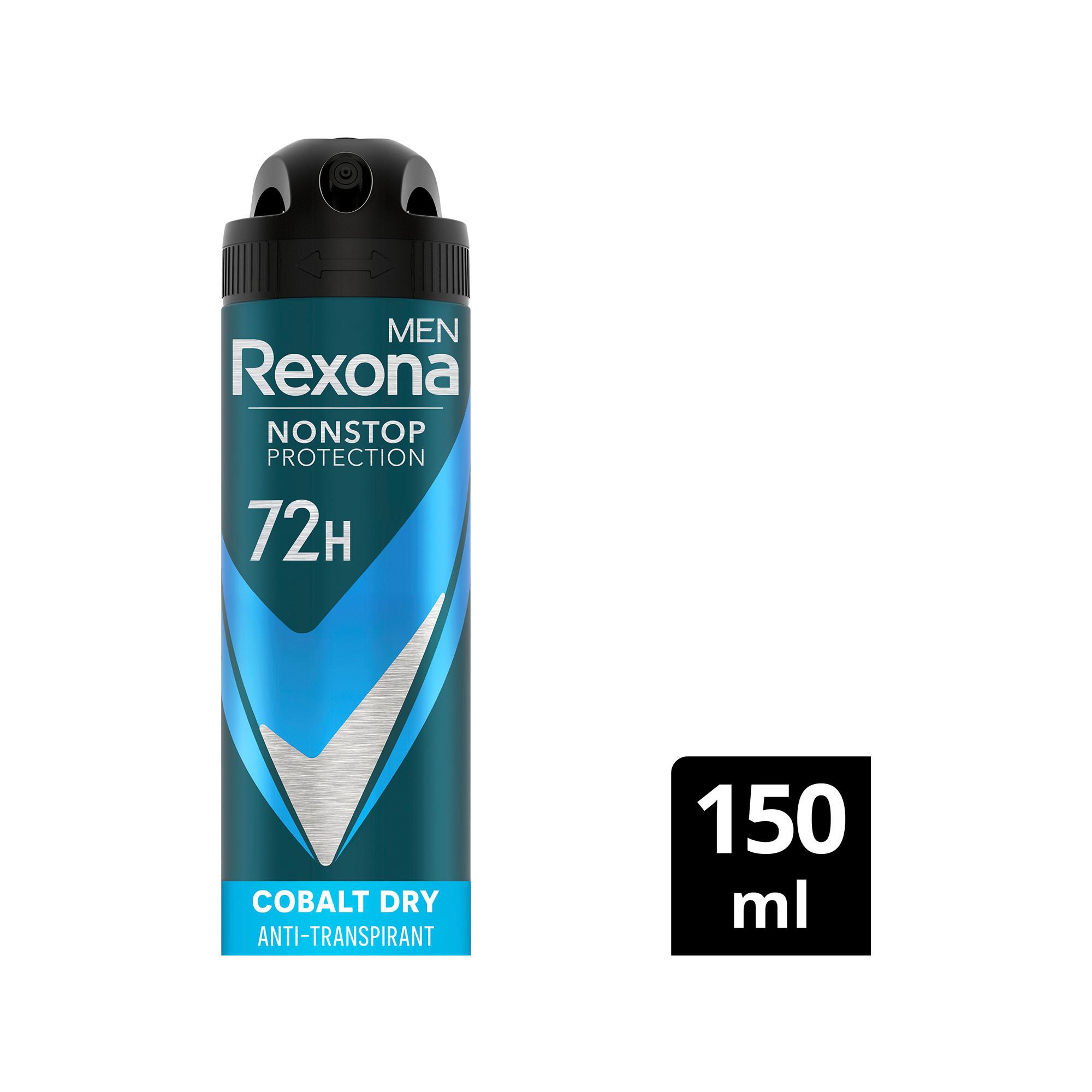 Rexona Men Nonstop Protection Anti-Transpirant Cobalt Dry Deospray 