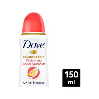 Dove Advanced Care Spray anti-transpirant go fresh parfum pêche et fleurs blanches 