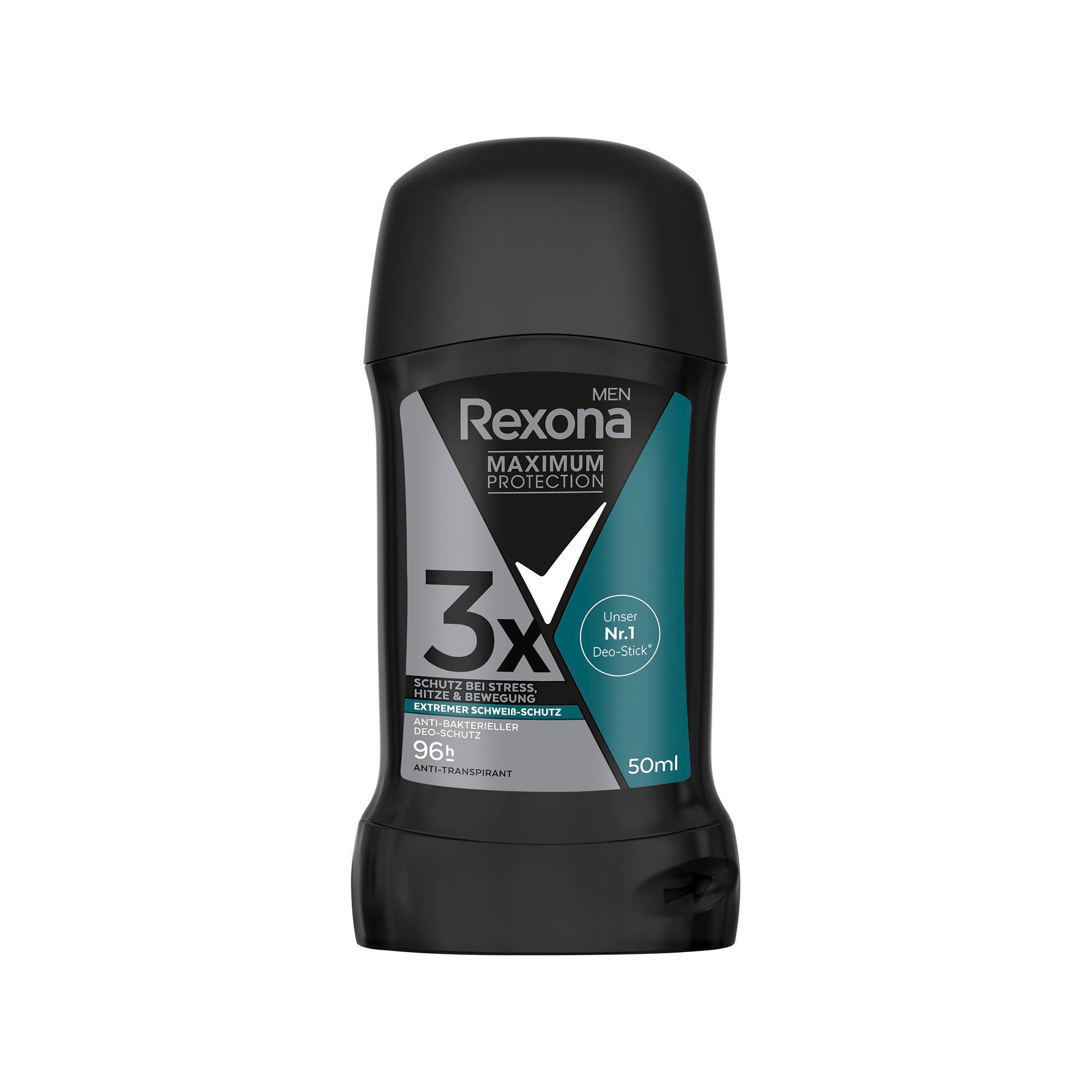 Rexona Men Maximum Protection Anti-Transpirant Protection antibactérienne contre les déodorants Deostick 