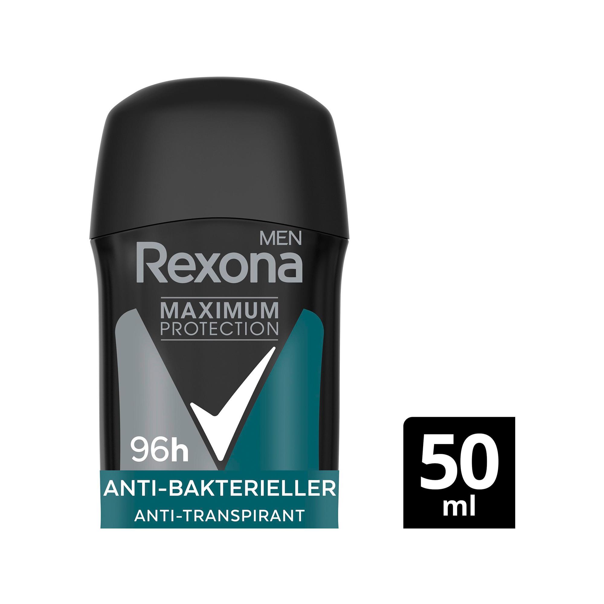 Rexona Men Maximum Protection Anti-Transpirant Protection antibactérienne contre les déodorants Deostick 