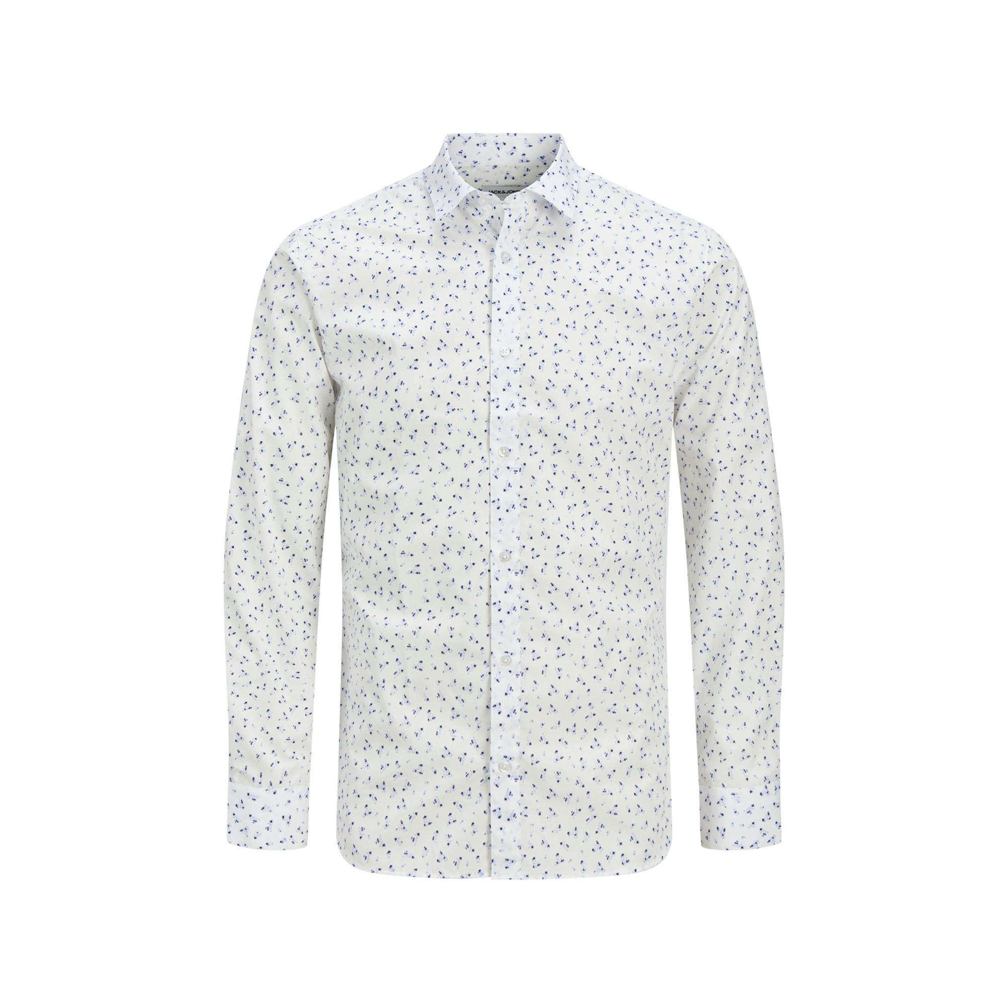 JACK & JONES JJJOE PRINT SHIRT LS SS25 Camicia a maniche lunghe 