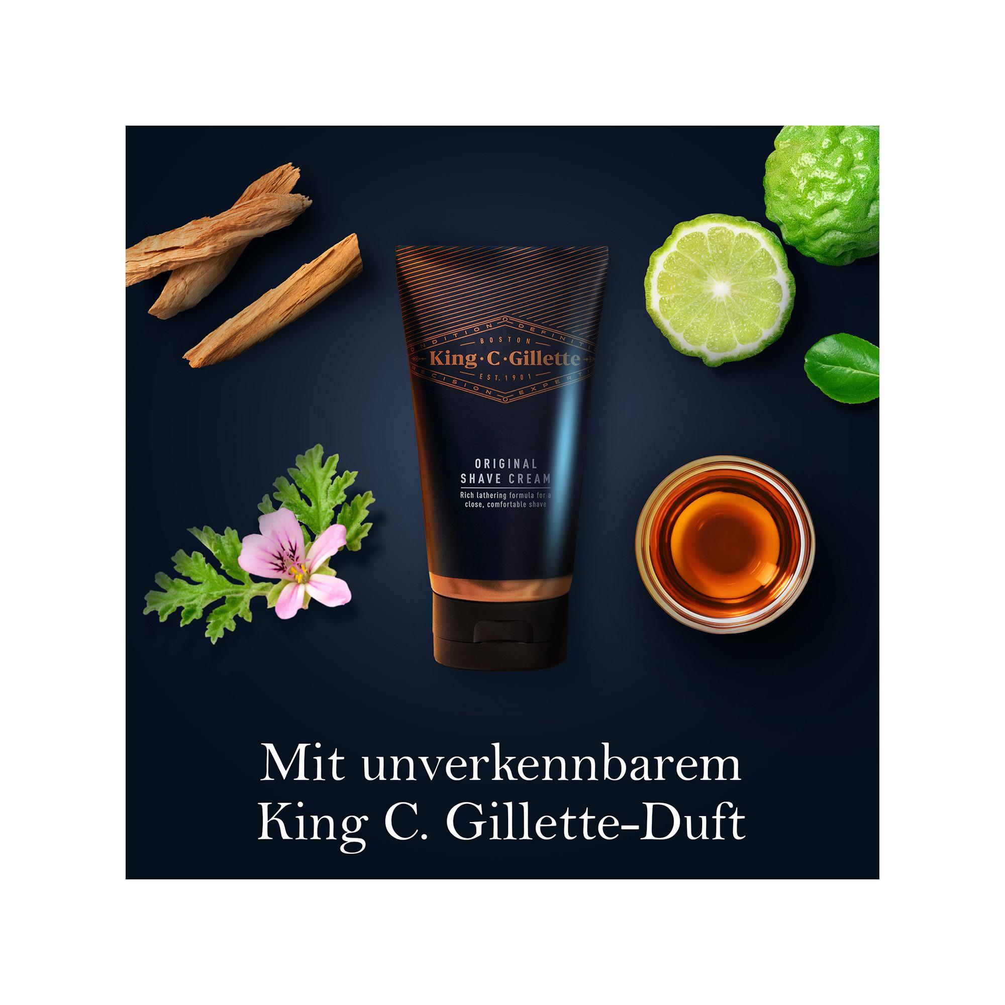 Gillette King C. Crema da barba 