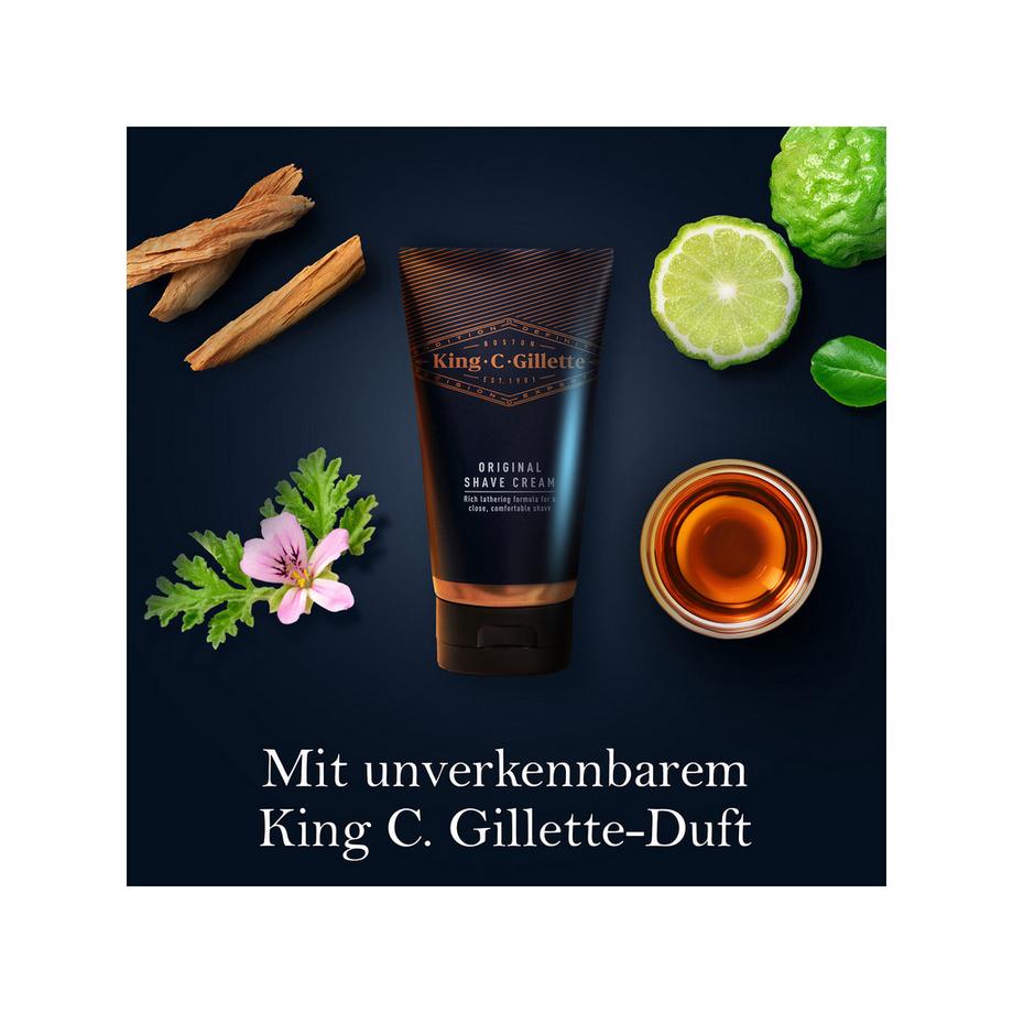 Gillette King C. Crema da barba 