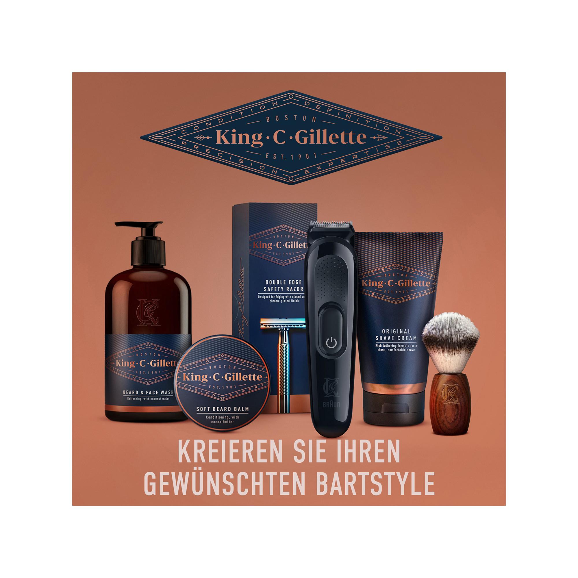 Gillette King C. Crema da barba 