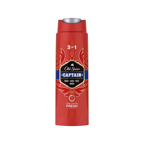 Old Spice Captain Gel douche & shampooing pour hommes 