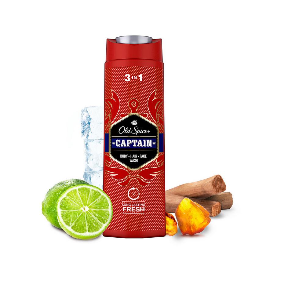Old Spice Captain Gel doccia e shampoo per uomo 